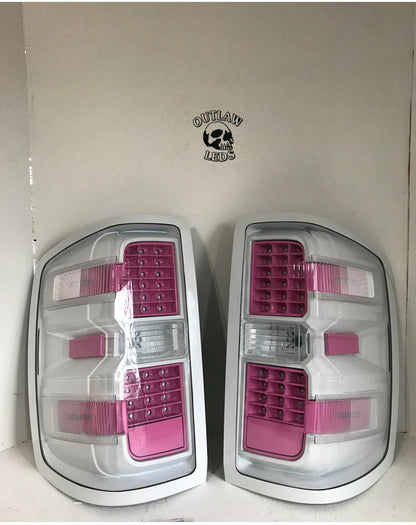 2014-2018 Chevy Silverado 1500 2500 3500 Tail Lights