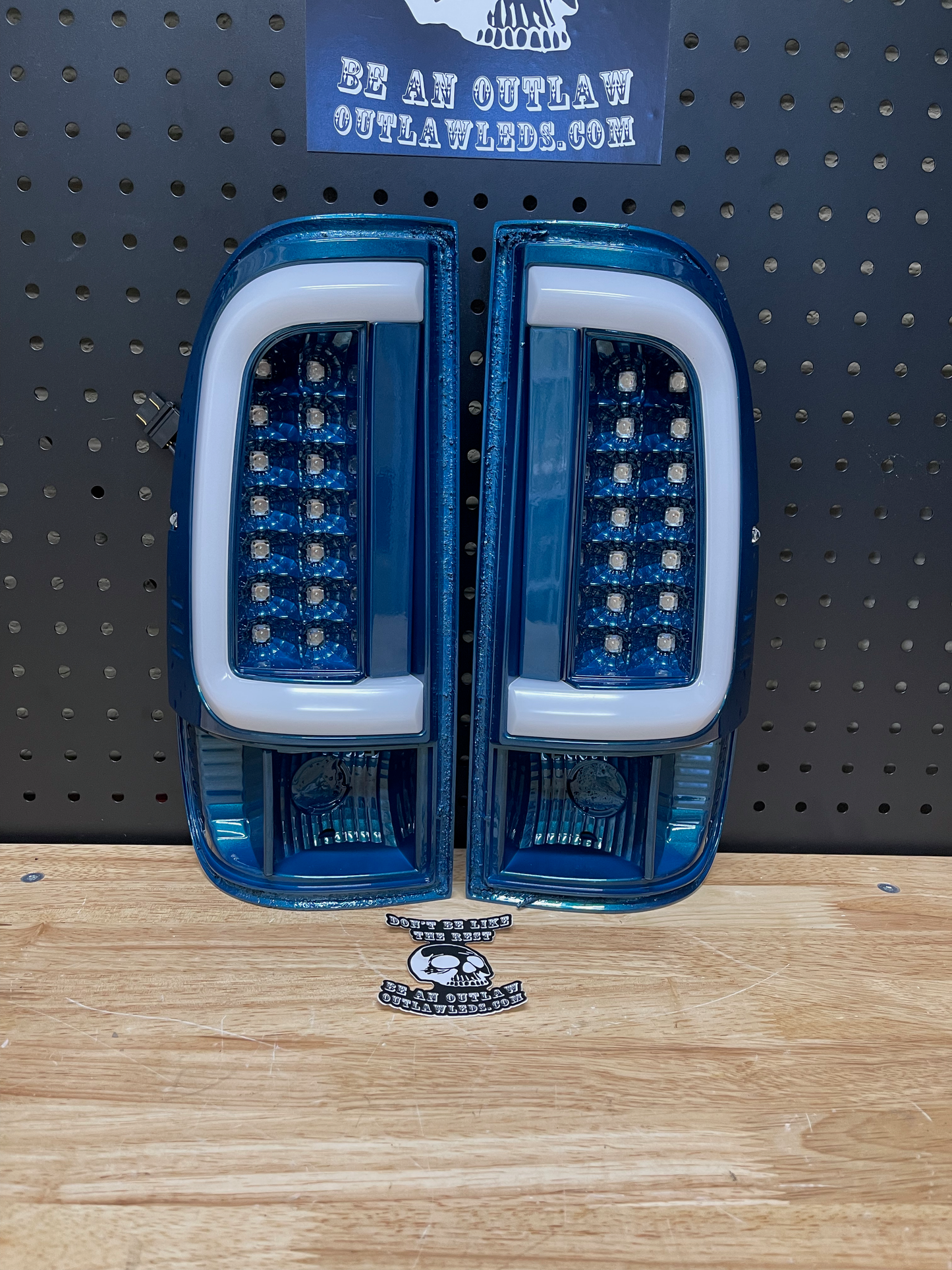 1997-2003 Ford F150 Recon Painted Tail Lights
