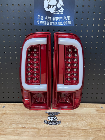 1999-2007 Ford Superduty Recon Painted Tail Lights
