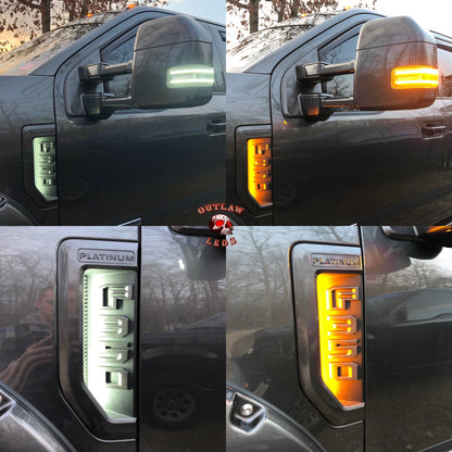 2017-2022 Ford Superduty Switchback Fender Badges