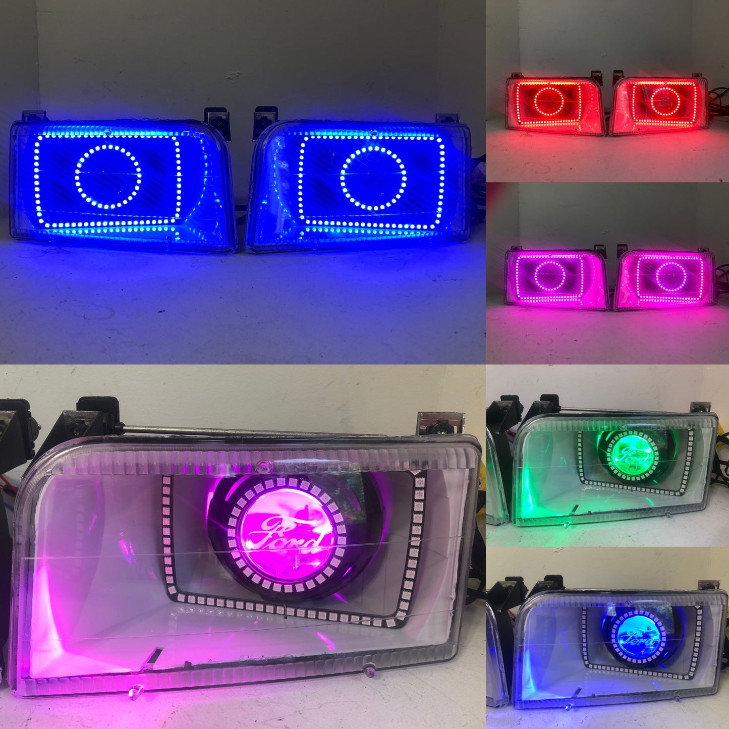 1992-1997 Obs 3 Piece Projector Headlights