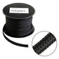 25ft Expandable wire loom in black - 1/4" x 25ft
