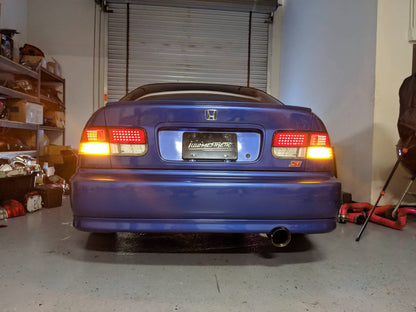 Em1 Honda Civic Coupe Oem LED Tail Lights