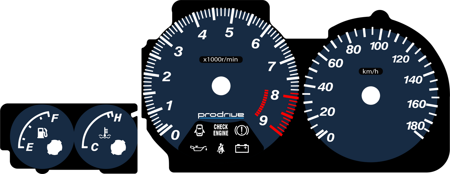 Illumaesthetic Subaru Impreza Gc Gauge Faces