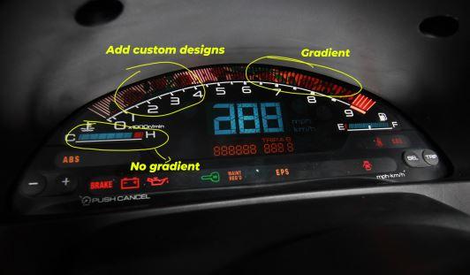 Illumaesthetic Honda S2000 - Gauge Faces (AP1)