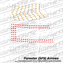 Forester SF5 DIY led kit