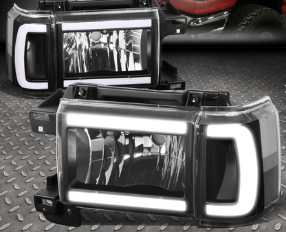 1987-1991 Obs Bar Style Ford Headlights