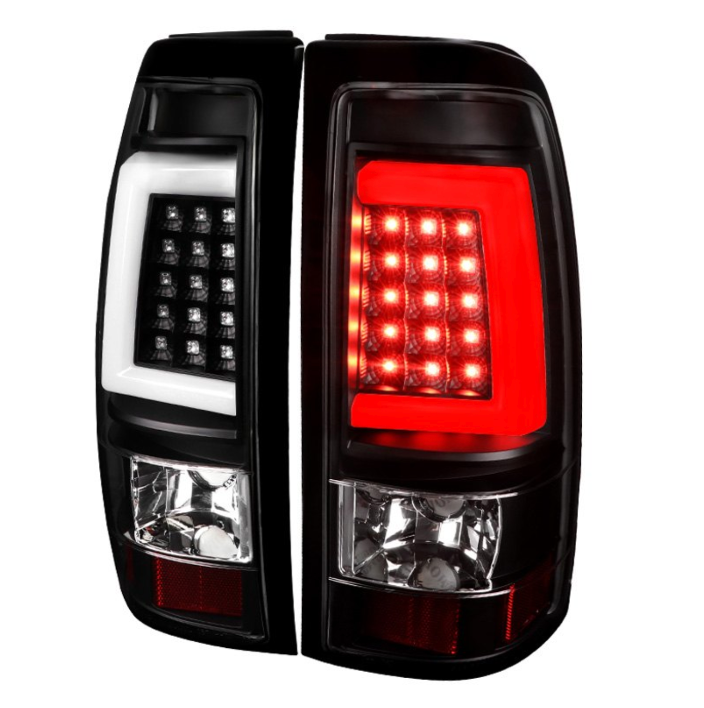 1999-2002 Chevy Silverado Bar Style Tail Lights