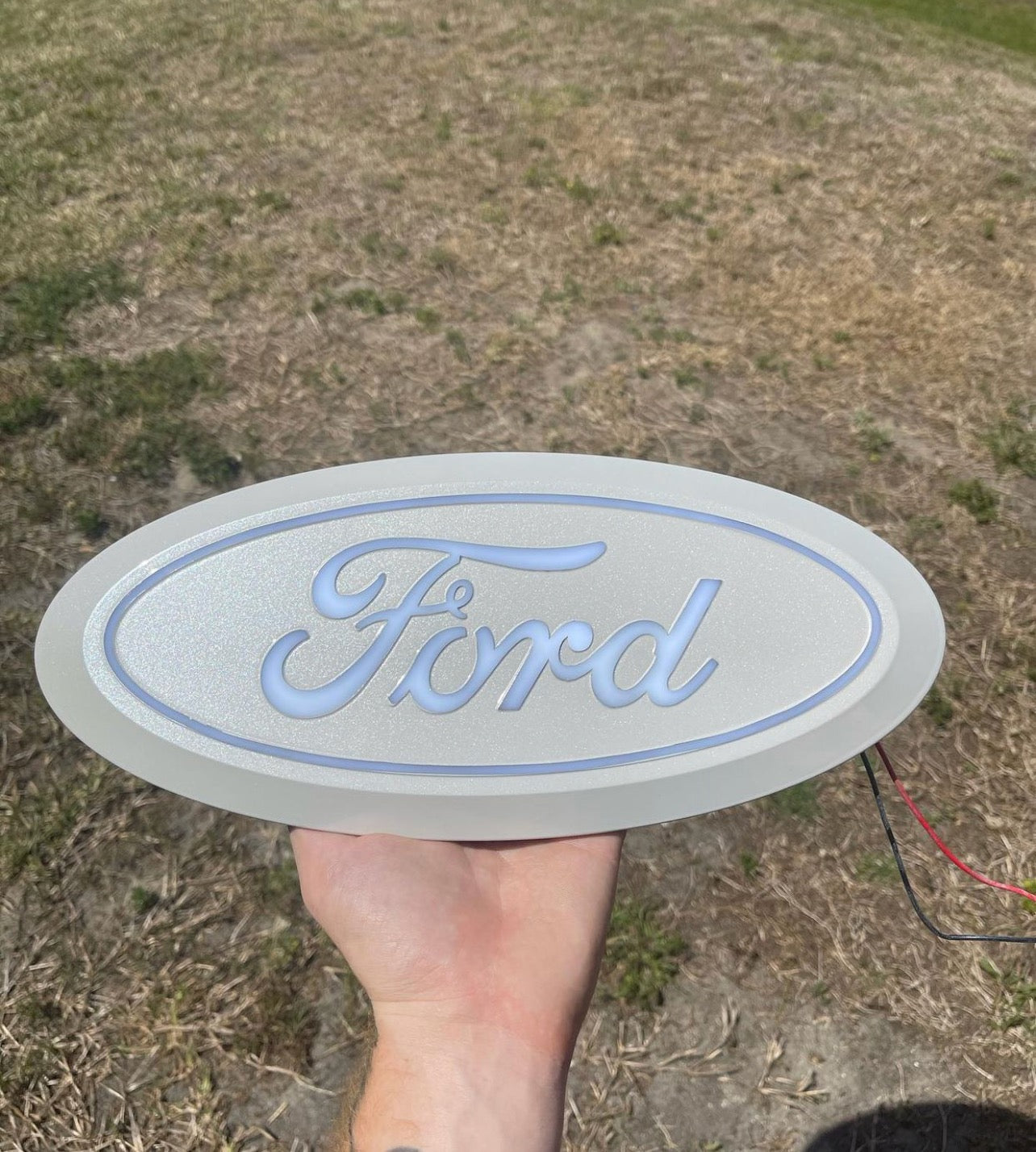 2011-2016 Ford Superduty Light Up Badge Front