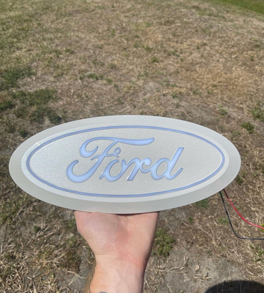 2011-2016 Ford Superduty Light Up Badge Front