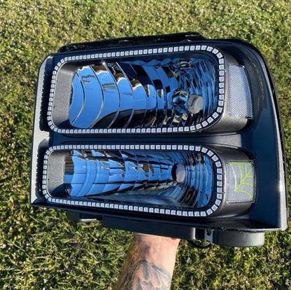 1999-2007 Superduty Double Halo Headlights