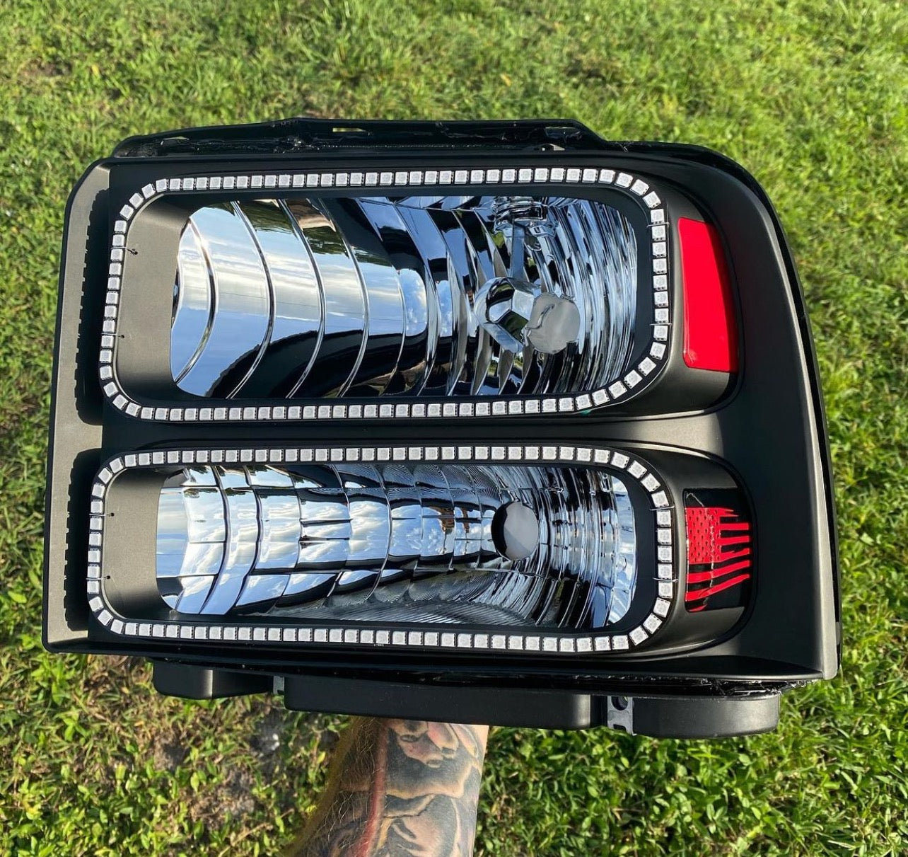 1999-2007 Superduty Double Halo Headlights