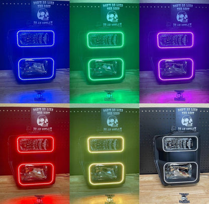 2008-2010 Superduty Double Halo Headlights