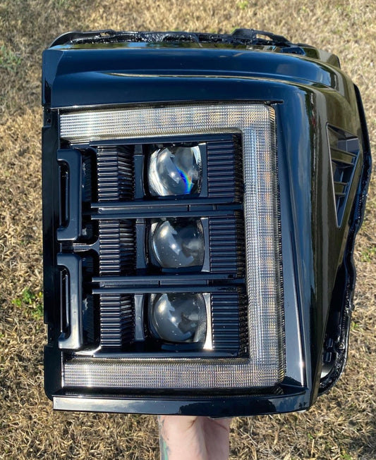 2011-2016 Ford Superduty Xb LED Headlights Amber Drl