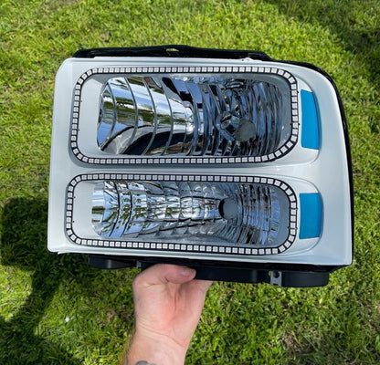1999-2007 Superduty Double Halo Headlights