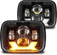 5X7 (7X6) square led headlights