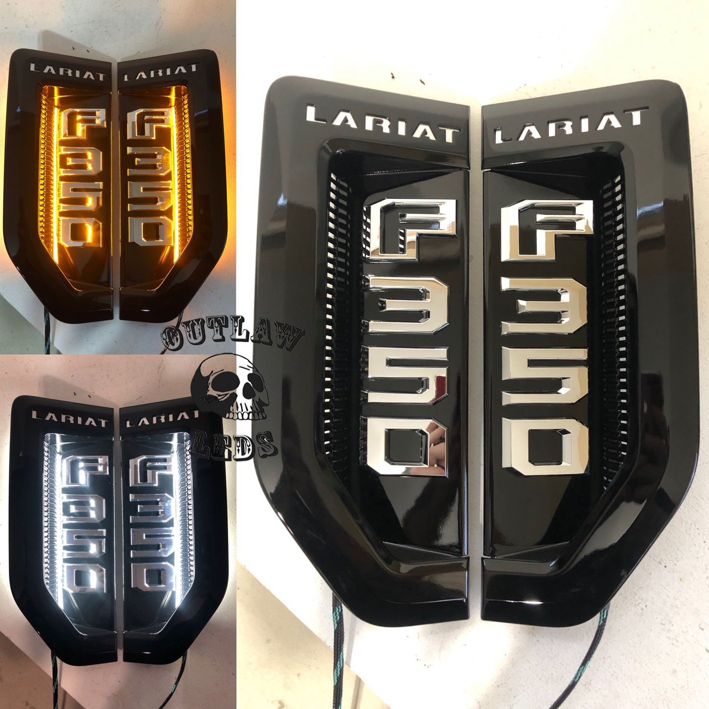 2017-2022 Ford Superduty Switchback Fender Badges