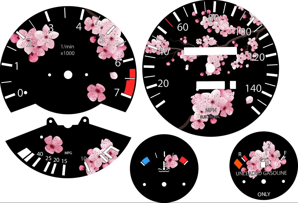 Illumaesthetic BMW E30 - Gauge Faces