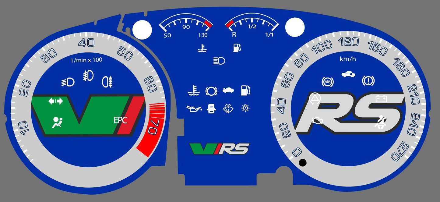 Illumaesthetic Volkswagen MKIV Jetta/Golf  - Gauge Faces