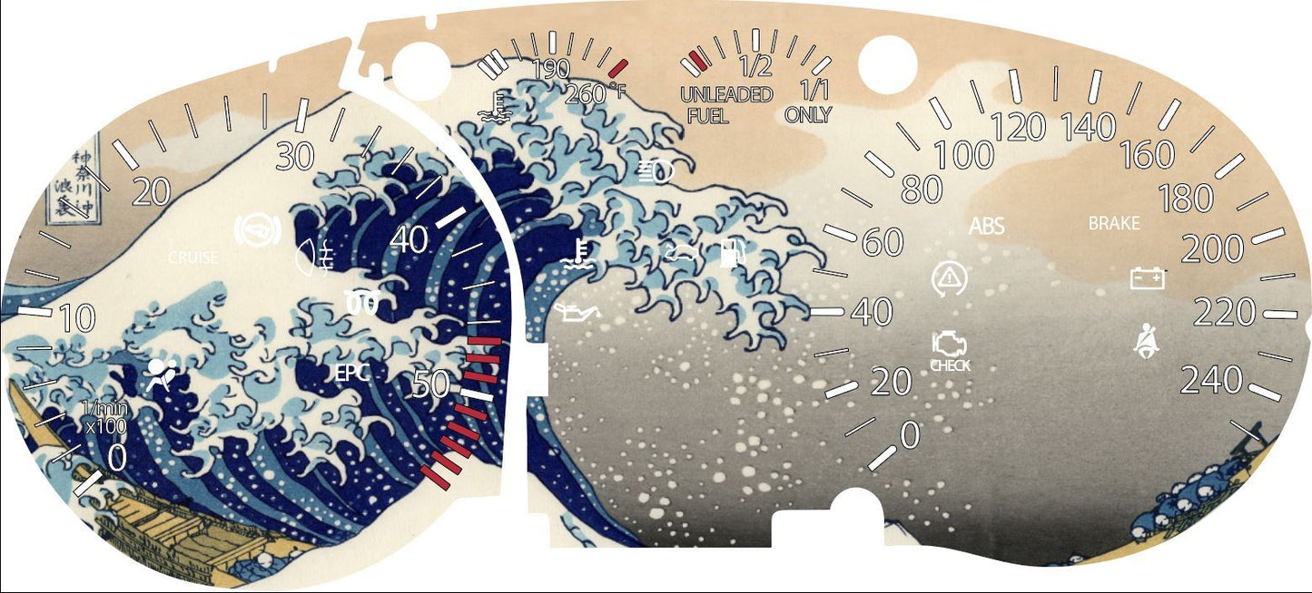 Illumaesthetic Volkswagen MKIV Jetta/Golf  - Gauge Faces