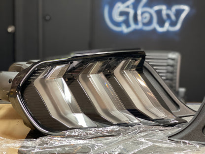 NTXGlow Clear Tail Lights (2015-2023 Ford Mustang)