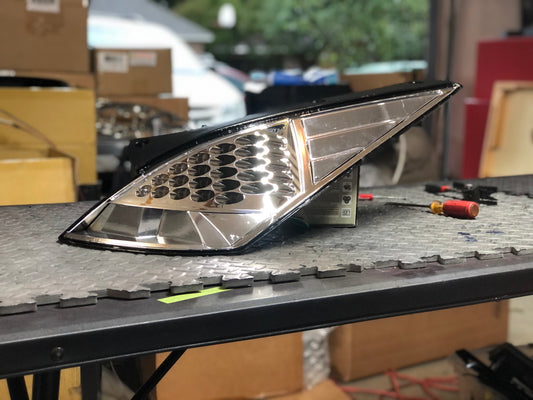 350z All Chrome Tail Lights