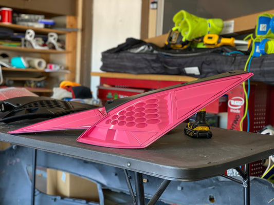 All Pink 350z Tail Lights