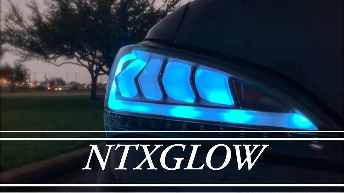 10 16 Genesis Coupe Color Shifting Spec D Tail Lights NTXGlow