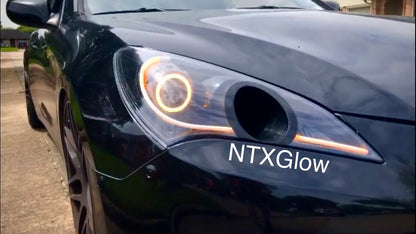 Ram Air Intake Headlight With Custom Lighting 2010 2012