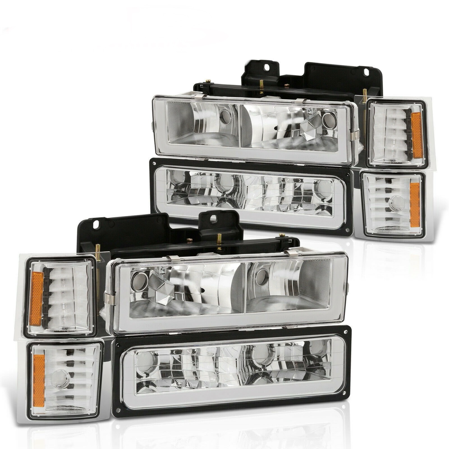 1988-1998 Chevy Silverado Bar Style Headlights
