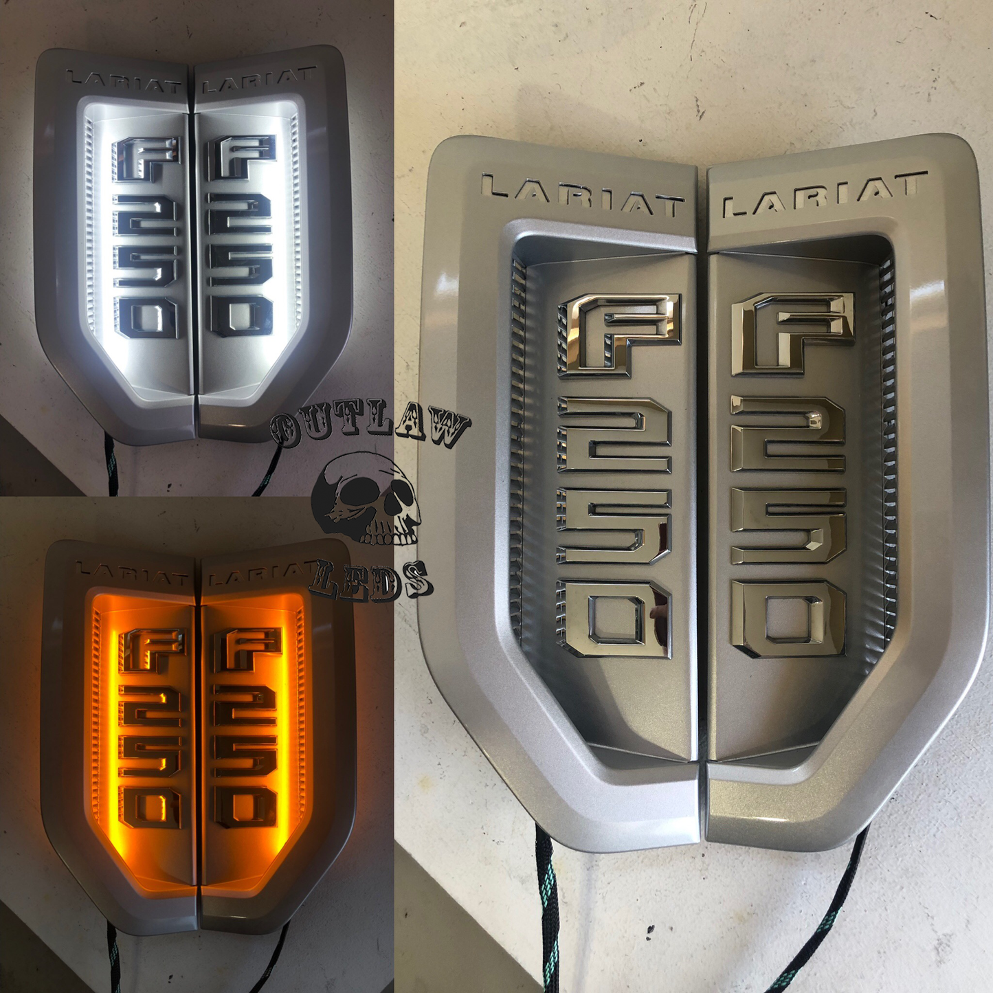 2017-2022 Ford Superduty Switchback Fender Badges